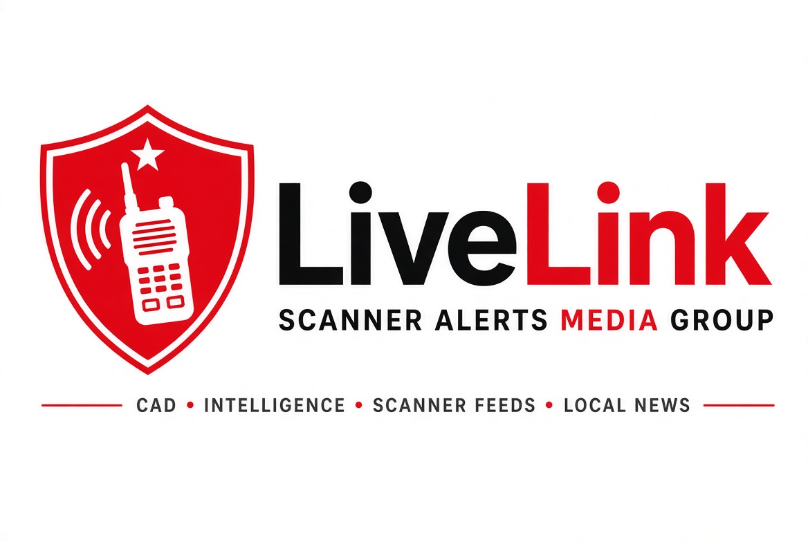 LiveLink by Scanner Alerts Media Group — CAD, Intelligence, Scanner Feeds, Local News